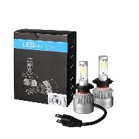 Ampoule Phare - Ampoule Feu - Ampoule Clignotant 2 Ampoules Led H7 80W 9A 32V 10000 LUMENS 6500K