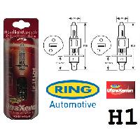 Ampoule Phare - Ampoule Feu - Ampoule Clignotant 2 ampoules - Ultra Xenon - H1 12V 55W - P14.5S - Homologuees - plus de 50pc de puissance en plus