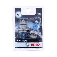 Ampoule Phare - Ampoule Feu - Ampoule Clignotant BOSCH 2 H4 Ultra White 60-55W