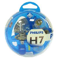 Ampoule Phare - Ampoule Feu - Ampoule Clignotant Coffret Ampoules H7 PHILIPS Essential Box