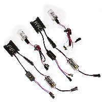 Ampoule Phare - Ampoule Feu - Ampoule Clignotant Kit HID 4300K - H1 Slim Ballast Canbus 35W - EvoFormance