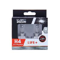 Ampoule Phare - Ampoule Feu - Ampoule Clignotant WRC 2 ampoules H4 Life+