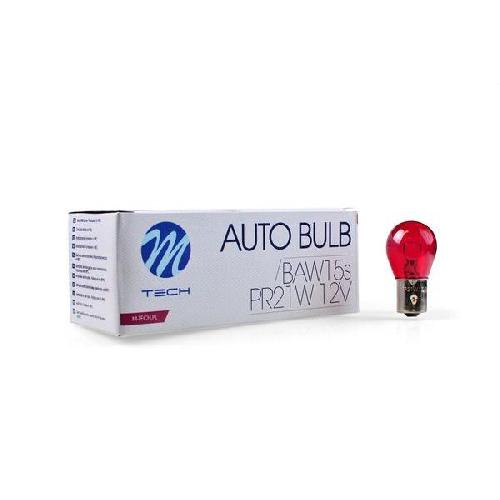 Ampoules BA 12V Ampoule Pr21w Baw15s 12v 21w Rouge BOITE De 10 - ArmTech