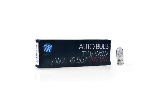 Ampoules 24V Ampoule T10 W5w 5w 24v -BOITE De 10- - ArmTech