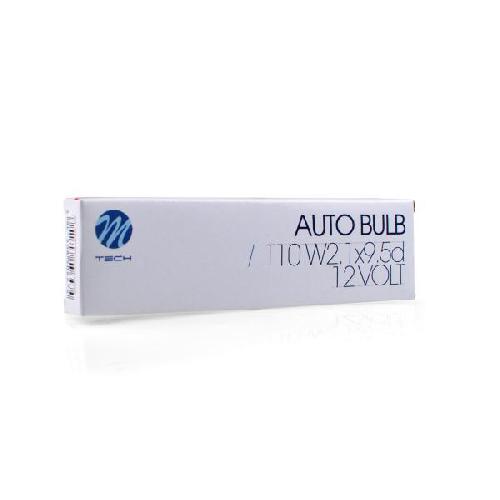 Ampoules Wedgebase - Veilleuses Ampoule T10 Wy5w 12v Ambre -BOITE De 10- W2.1x9.5d