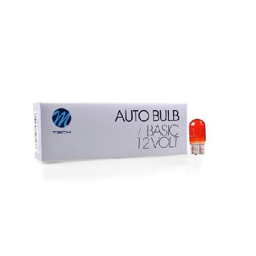 Ampoules Wedgebase - Veilleuses Ampoule T20 7443 Wy21-5w W3x16q 12v 21-5w Orange Boite De 10