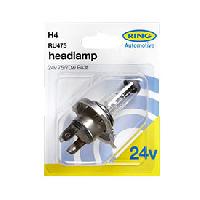 Ampoules 24V 10 ampoules H4 24V RU475 7570W P43T Ampoules 24V 10 ampoules H4 24V RU475 7570W P43T