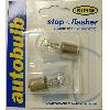 Ampoules BA 12V 2 Ampoules Blister Ring Stop 1 Filament 12v 21w Scc -BLISTER-