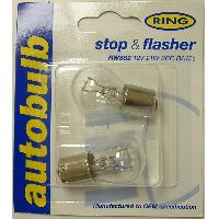 Ampoules BA 12V 2 Ampoules Blister Ring Stop 1 Filament 12v 21w Scc -BLISTER-