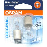 Ampoules BA 12V 2 ampoules P21-5W 12V x10