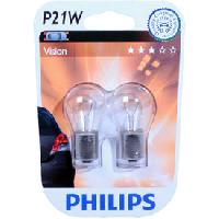 Ampoules BA 12V 2 ampoules P21W - 12V - 21W - Vision x10