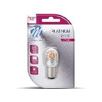 Ampoules BA 12V Ampoule Led X 1 - Bay15D 15X2835 Smd Canbus Rouge 12-24V -L827R Platinum-