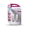 Ampoules BA 12V Ampoules Led X 2 - Ba9S T4W. 12-24V 5X2835Smd 1W. Blanc -Lb837W-02B Platinum-