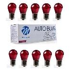Ampoules BA 12V Ampoules Bau15s 21w 12v Rouge BOITE De 10