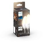 Ampoules connectees Philips Hue HW 5.5W E14 x2