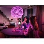 Ampoule Intelligente Ampoules connectees Philips Hue pack de 2 ampoules White et Color Ambiance standard E27 75W