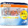 Ampoules H4 12V 2 ampoules H4 Ultra Life 12V 60-55W x10
