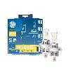 Ampoules H4 12V 2 Ampoules Led Gold H4 42W 12V 4000K 4600Lm Max Plug And Play
