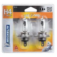 Ampoules H4 12V MICHELIN Life +50 2 H4 12V 60-55W Ampoules H4 12V MICHELIN Life +50 2 H4 12V 60-55W