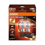 Ampoules H11 12V Ampoules Osram Night Breaker 220 H11 X2 Duobox Eco Packaging