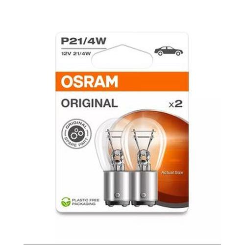 Ampoules BA 12V Ampoules Osram Original P21-4W X2 12V Eco Packaging