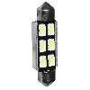 Ampoules Wedgebase - Veilleuses 1 Ampoule Led Navette 36MM Blanc - EvoFormance