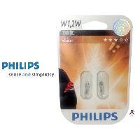 Ampoules Wedgebase - Veilleuses 10 ampoules W1.2W 12V 1.2W Vision - 30 de plus - Homologue T5