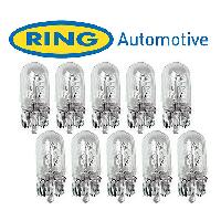 Ampoules Wedgebase - Veilleuses 10 Ampoules Wedgebase T10 - 12V - 3W - W2.1x9.5d Ampoules Wedgebase - Veilleuses 10 Ampoules Wedgebase T10 - 12V - 3W - W2.1x9.5d