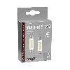 Ampoules Wedgebase - Veilleuses 2 ampoules 6 LED navette C5W 24V blanc LAMPA