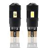 Ampoules Wedgebase - Veilleuses 2 Ampoules LED Canbus T10 W5W 12V 1.8W Blanc - PlanetTech