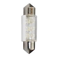 Ampoules Wedgebase - Veilleuses 2 Ampoules LED Navette C5W 12 V 0.48W 36mm Blanc