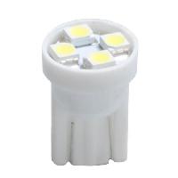 Ampoules Wedgebase - Veilleuses 2 Ampoules LED T10 W5W 12V 0.50W Blanc