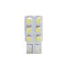 Ampoules Wedgebase - Veilleuses 2 Ampoules LED T10 W5W 12V 0.6W Blanc