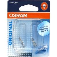 Ampoules Wedgebase - Veilleuses 20 ampoules W1.2W 12V T5