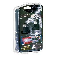 Ampoules Wedgebase - Veilleuses Ampoule Strobe Led 3W Blanc Triple Flash T10 W5W - EvoFormance