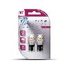 Ampoules Wedgebase - Veilleuses Ampoules Led X 2 - T10 W5W. 12-24V 5X2835Smd 1W. Blanc -Lb835W-02B Platinum-
