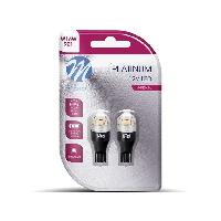 Ampoules Wedgebase - Veilleuses Ampoules Led X 2 - W16W T15. 12-24V 5X2835Smd 1W. Canbus. Blanc -Lb834W-02B Platinum-