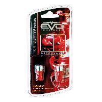 Ampoules Wedgebase - Veilleuses Led T10 Bullet Rouge