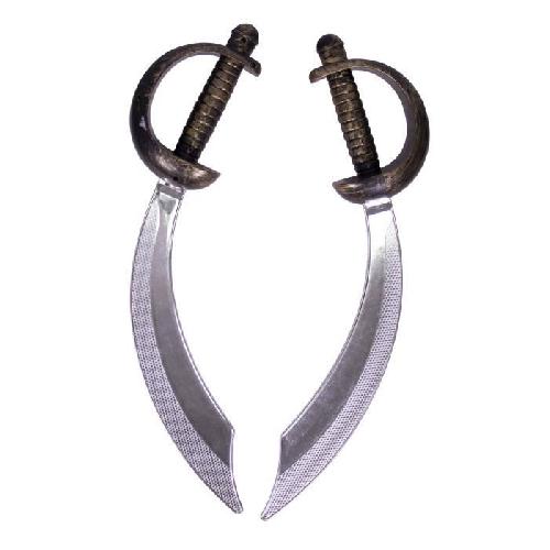 Arme Fictive - Baton - Epee - Baguette AMSCAN - Set d'accessoires Pirate - sabres