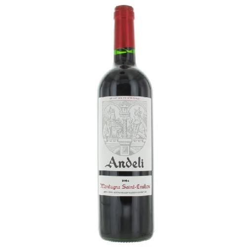 Vin Rouge Andeli 2014 Montagne Saint-Emilion - Vin rouge de Bordeaux