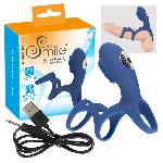 Anneaux et cockrings Anneau Vibrant Rechargeable Smile Couple