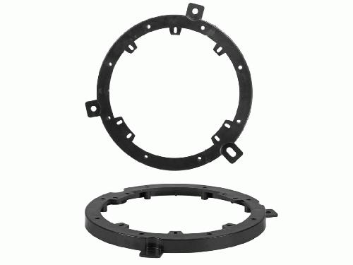 Entretoises Jeep Anneaux de haut-parleur Compatible avec Chrysler Dodge Jeep 95-10 D165mm portieres avant