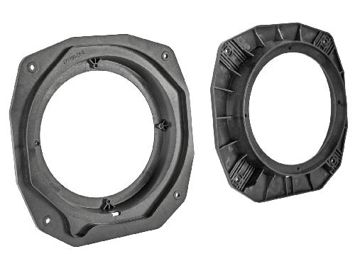 Entretoises Mercedes Anneaux de haut-parleur Compatible avec Mercedes SLK -R172- 11-16 D165mm GF20