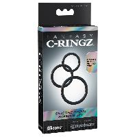 Anneaux et cockrings FCR 3 anneaux Silicone