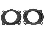 Entretoises Subaru Anneaux pour haut-parleurs Compatible avec Subaru Forester 13-18 D165mm porte avant
