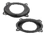 Entretoises Subaru Anneaux pour haut-parleurs Compatible avec Subaru Forester 13-18 D165mm porte avant