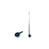 Antenne Antenne de toit AM FM 41cm compatible avec Alfa Fiat Lancia Installation avant