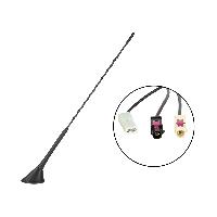 Antenne Antenne de toit AM-FM DAB-DAB+ inclination 60 degres 12V Style 16V