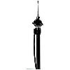 Antenne Antenne telescopique 4 sections chrome