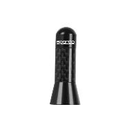 Antenne Antenne Universelle Courte Noire Carbone Sparco